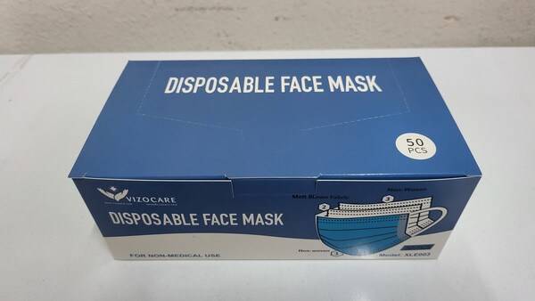 3PLY DISPOSABLE LEVEL 1 MASK 50PK